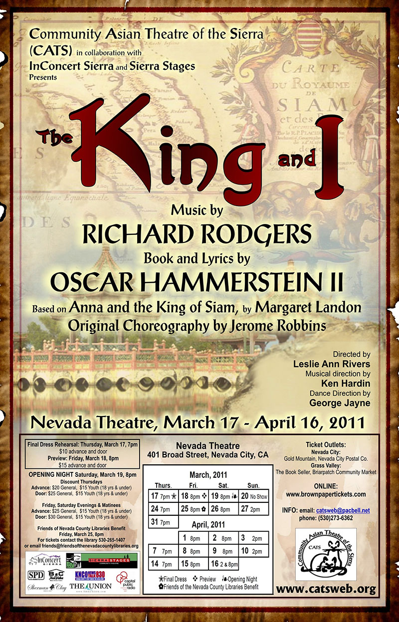 Theatrical poster of "The King & I."
