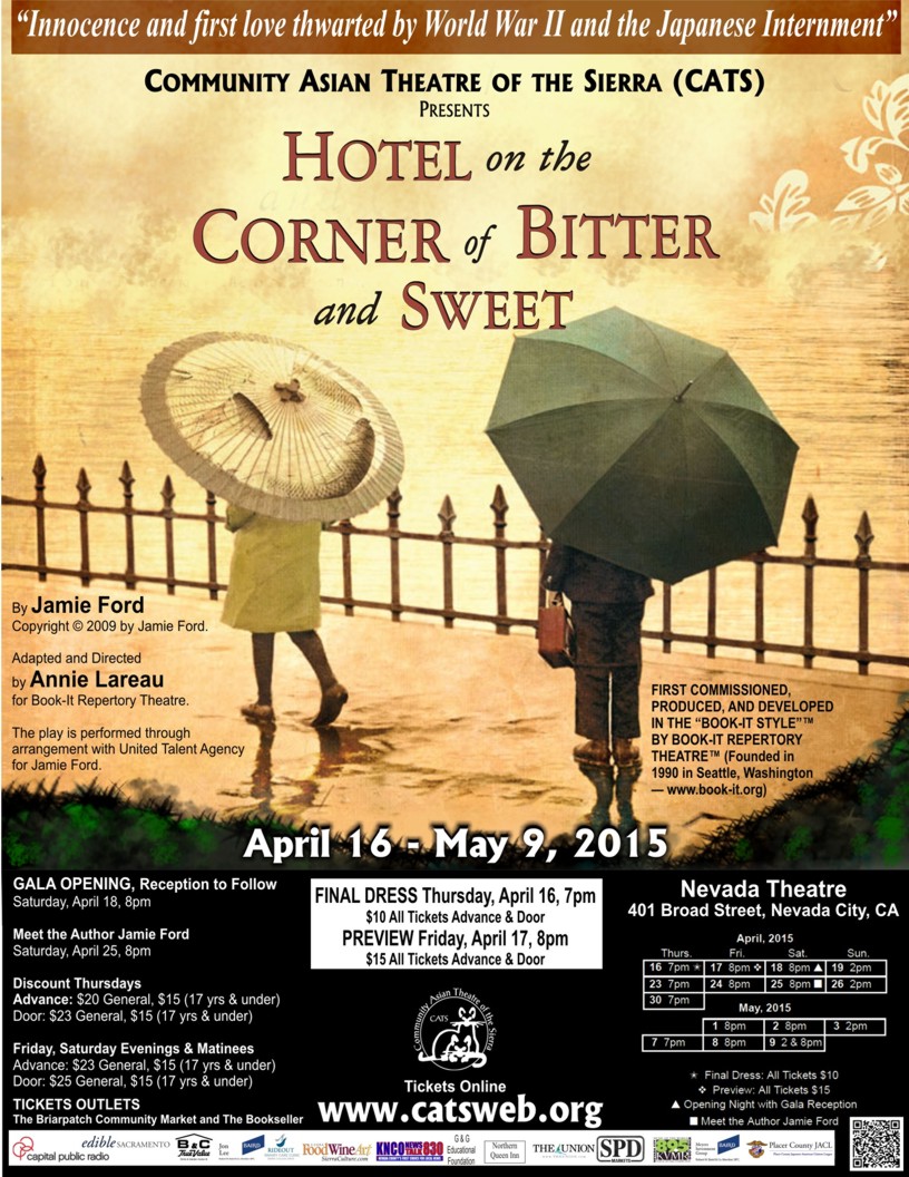Theatrical Poster for "Hotel on the Corner of Bitter and Sweet."