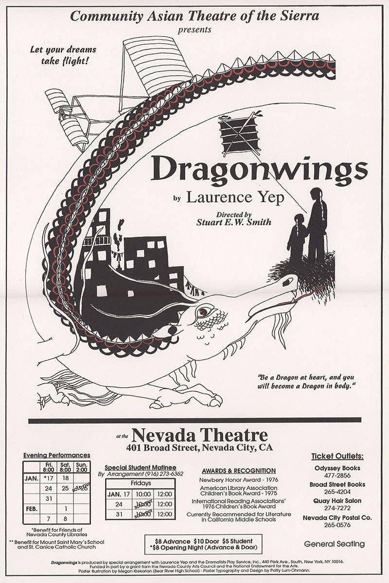 Theatrical poster of "Dragonwings."