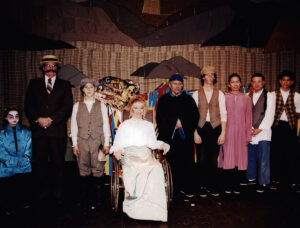 Cast group shot from the play "Dragonwings."